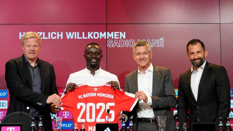 Sadio Mané es presentado con el club bávaro