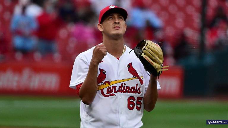 Giovanny Gallegos llegóa nueve rescates en la temporada.