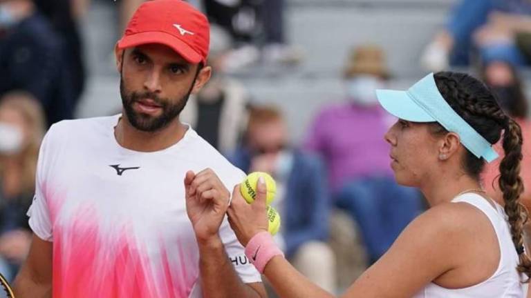 Giuliana Olmos, junto al colombiano Juan Sebastián Cabal, están en semifinales de dobles mixtos de Roland Garros.