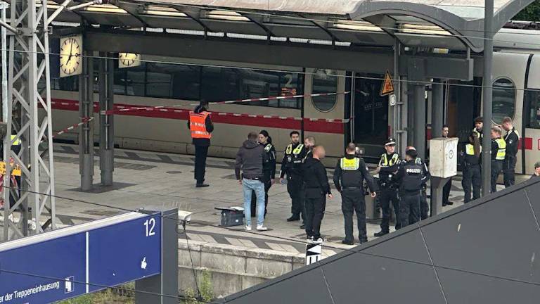 El ataque ocurrió en la estación central de trenes de Hamburgo.