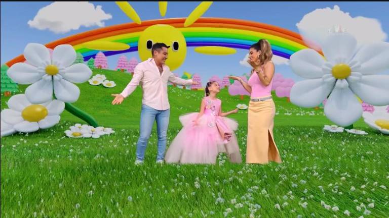 Edwin Luna y Kim Flores participan en el video Todo quiero ser.