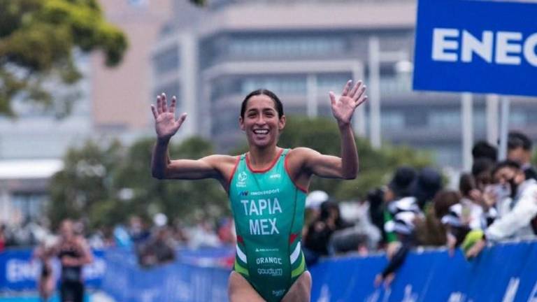 Rosa María Tapia, feliz por el resultado.