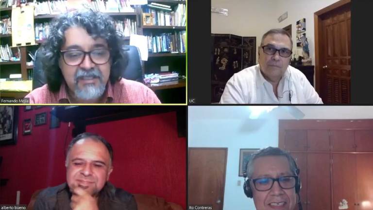 Fernando Mejía, Ulises Cisneros, Alberto Bueno e Ito Contreras.