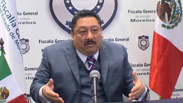 Uriel Carmona Gándara, titular de la Fiscalía General del Estado de Morelos.