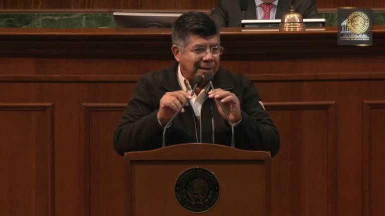 Intervención del Diputado por Morena, José Manuel Luque Rojas, en el que habló del PAS y de Héctor Melesio Cuén Ojeda.