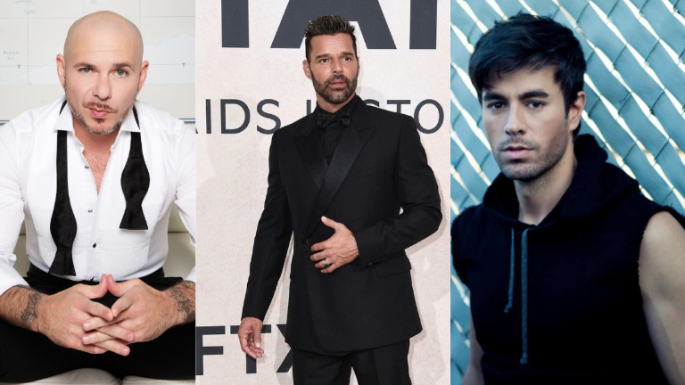 Pitbull, Ricky Martin y Enrique Iglesias.