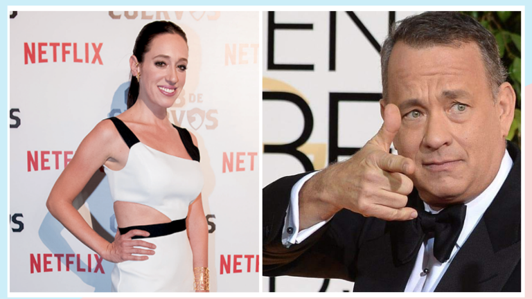 Mariana Treviño y Tom Hanks, juntos en el filme A Man Called Otto.