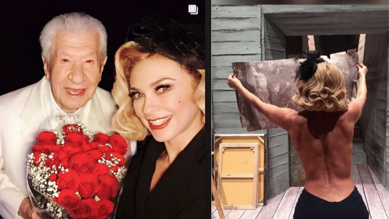 Aracely Arámbula recibe una herencia especial de parte del actor Ignacio López Tarso.