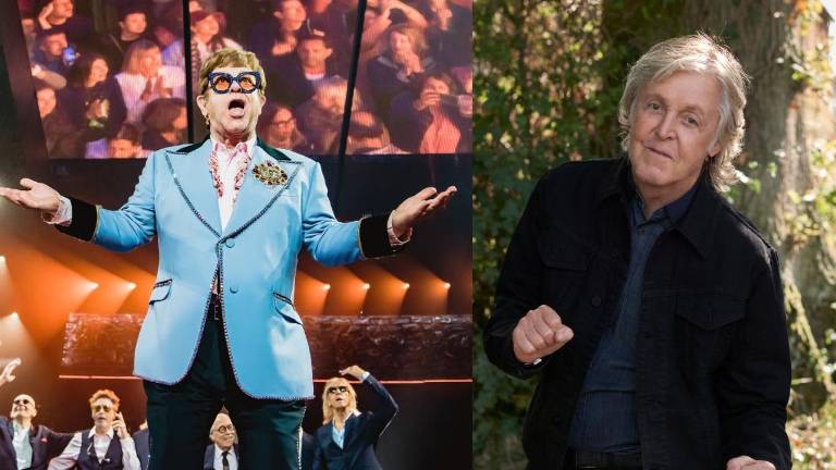 Elton John y Paul McCartney.