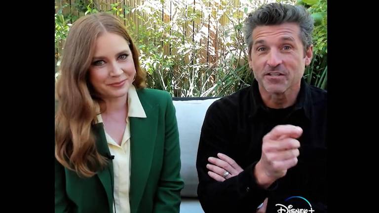 Amy Adams y Patrick Dempsey.