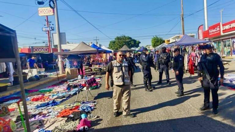 Operativos de autoridades durante diciembre contra la pirotecnia en Culiacán.