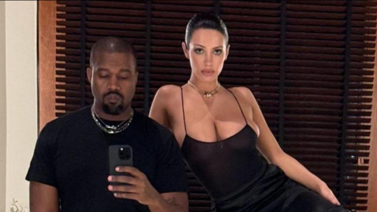 Kanye West y Bianca Censori.