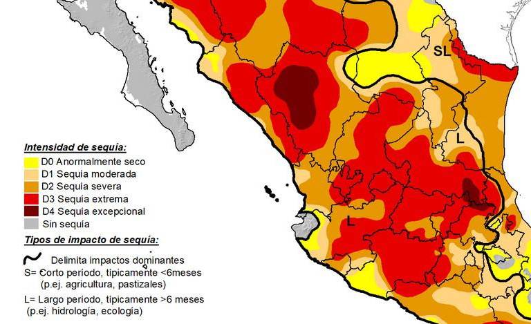 Diputada advierte que 10 municipios de Sinaloa están en sequía extrema