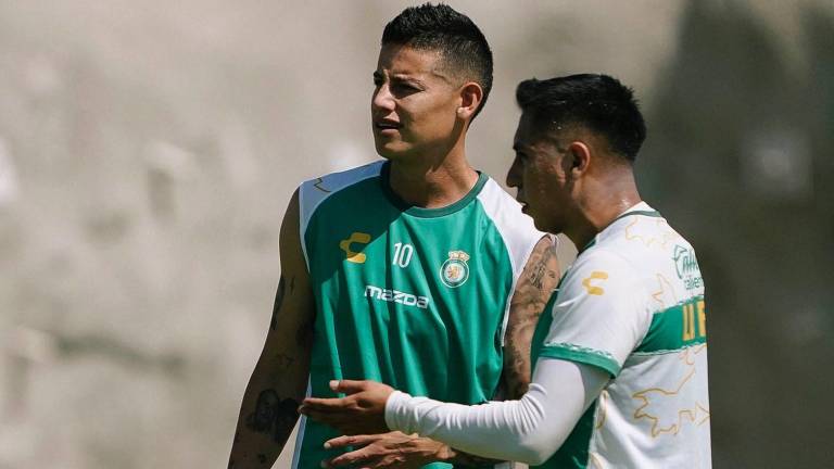 El colombiano James Rodríguez y el León se quedaron sin Mundial de Clubes.
