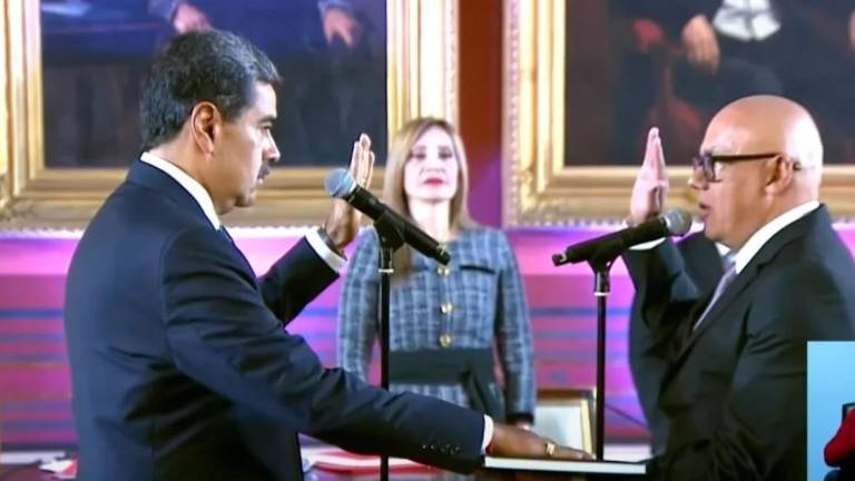 Nicolás Maduro rinde protesta como Presidente de Venezuela por tercera ocasión.