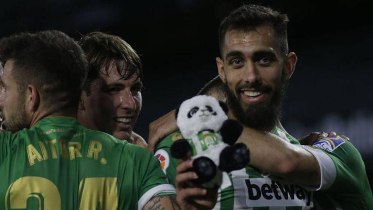 Borja “Panda” Iglesias fue el héroe del Betis.