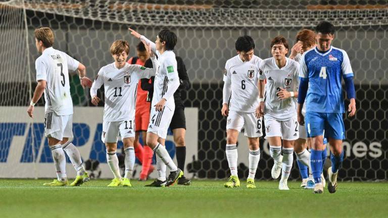 Japón esta invicto en las eliminatorias asiáticas.