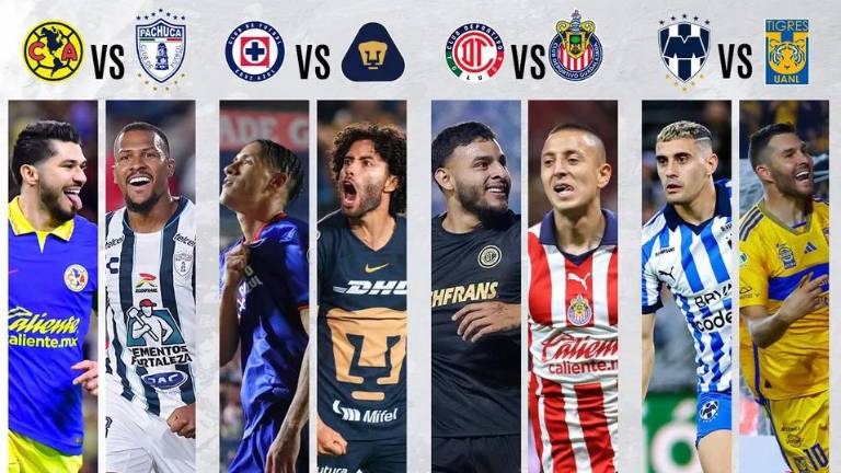La acción de los cuartos de final del Clausura 2024 iniciará este miércoles en Zapopan.