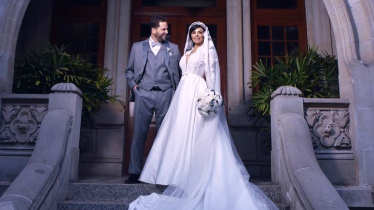 Aleida Núñez se casa con Daniel Babilotte.