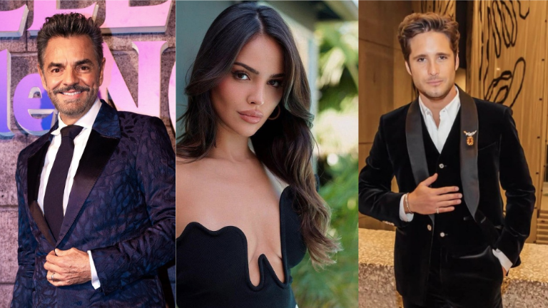 Eugenio Derbez, Eiza González y Diego Boneta.