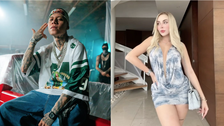 Santa Fe Klan y Maya Nazor.
