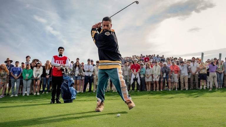 Happy Gilmore ahora un golfista veterano enfrenta desafíos tanto en su carrera como en su vida personal.