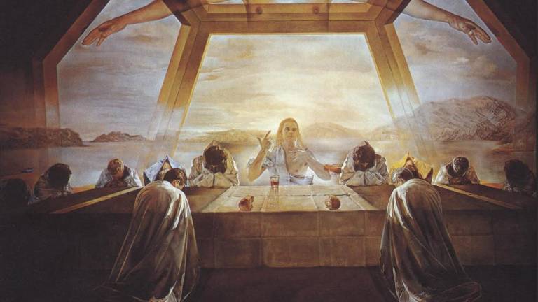 Salvador Dalí, El Sacramento de la última cena, 1955. National Gallery.