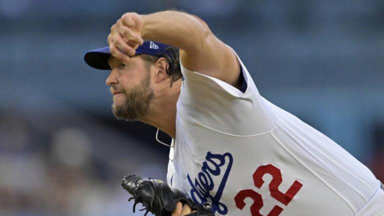 Clayton Kershaw volverá a la lomita hasta el próximo viernes 15 de septiembre.