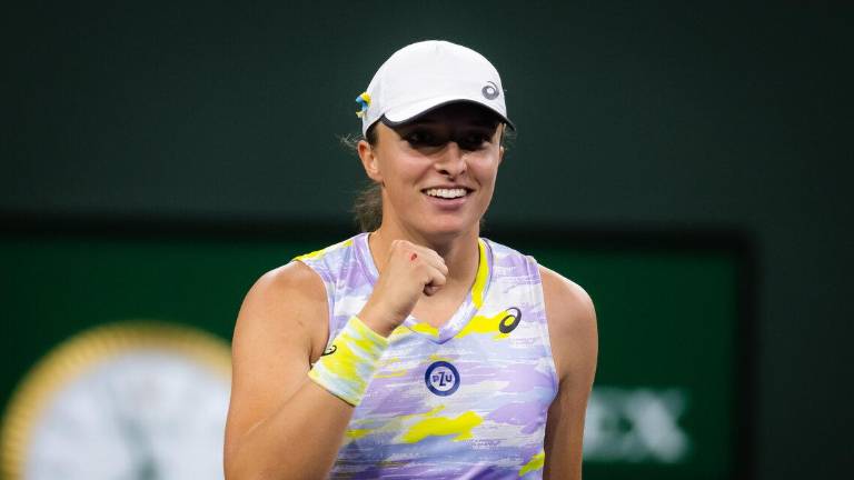 Iga Swiatek ha tenido un rápido ascenso en el tenis.