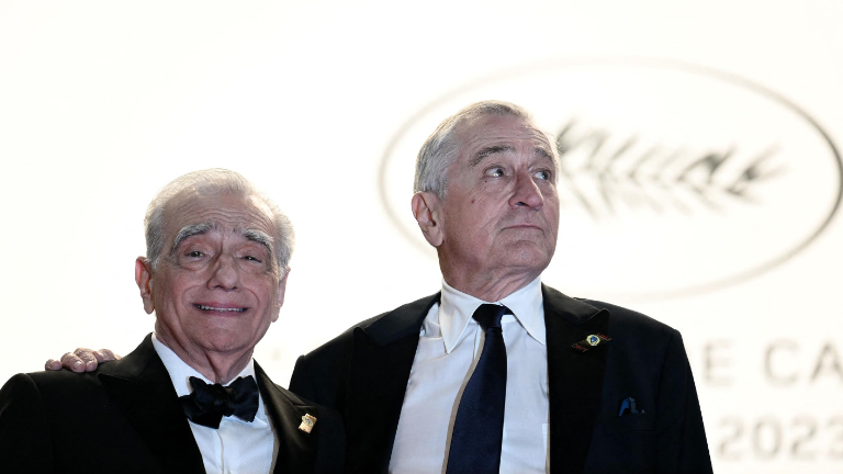 Martin Scorsese y Robert de Niro.