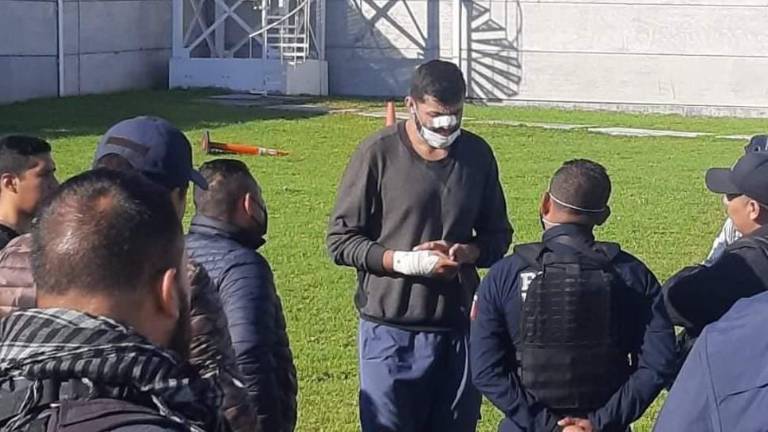 Las primeras imágenes de Alexis Cervantes tras su rescate.