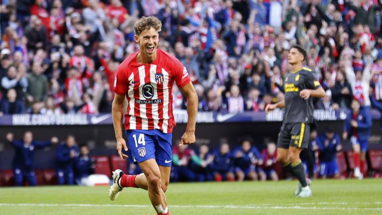 Marcos Llorente marca doblete.