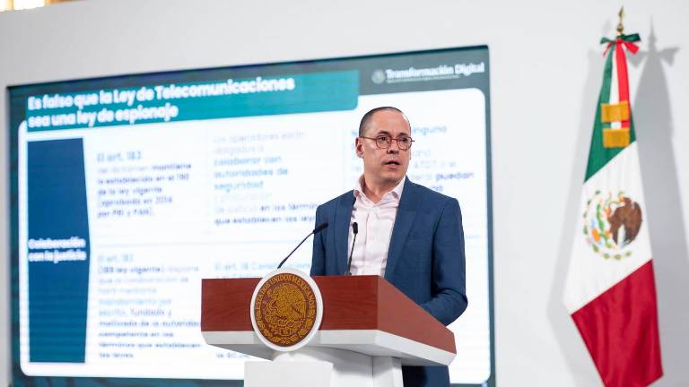 José Antonio Peña Merino aclara que el Gobierno de Claudia Sheinbaum Pardo no espiará ni censurará a nadie.