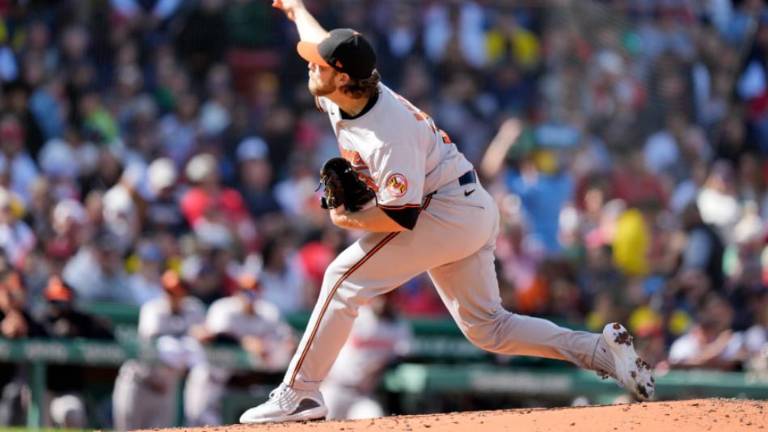 Corbin Burnes estuvo efectivo a lo largo de siete entradas por los Orioles.