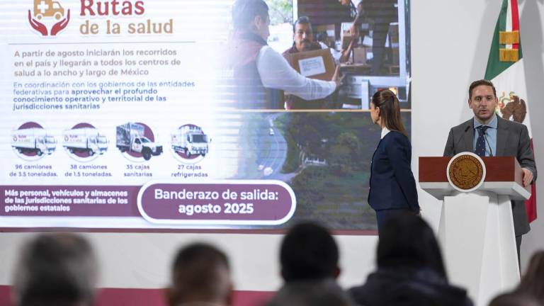 El Gobierno de México informa que iniciarán con la distribución de medicamento en el País.