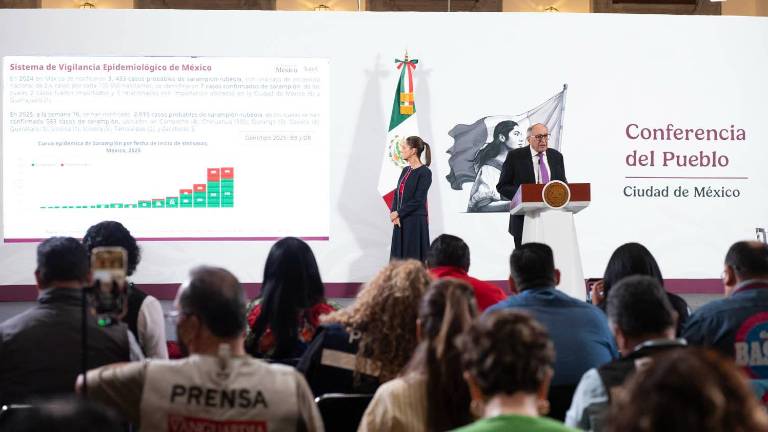 Según comentó Kershenobich Stalnikowitz el grupo de edad más afectado por sarampión iba de los 25 a los 44 años.