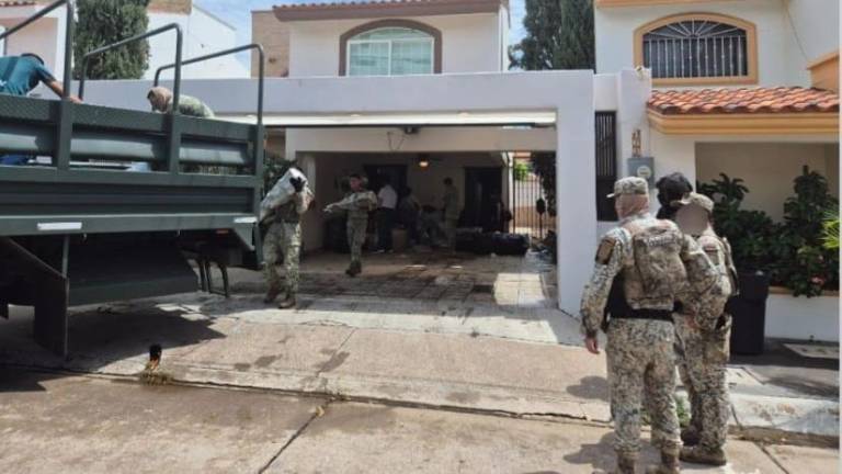 El operativo se realizó en un domicilio de la privada Santa Margarita.