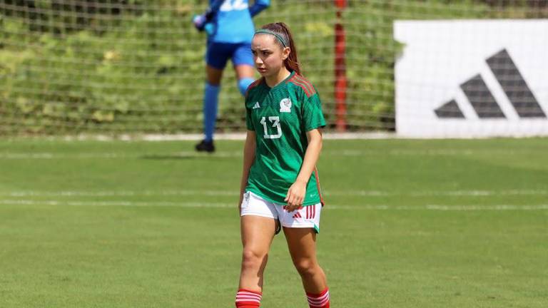 Cristina Montaño volverá a vestir el jersey de la Selección Mexicana Sub 17.