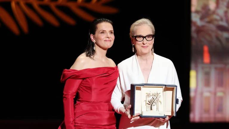 Meryl Streep es homenajeada en Cannes.