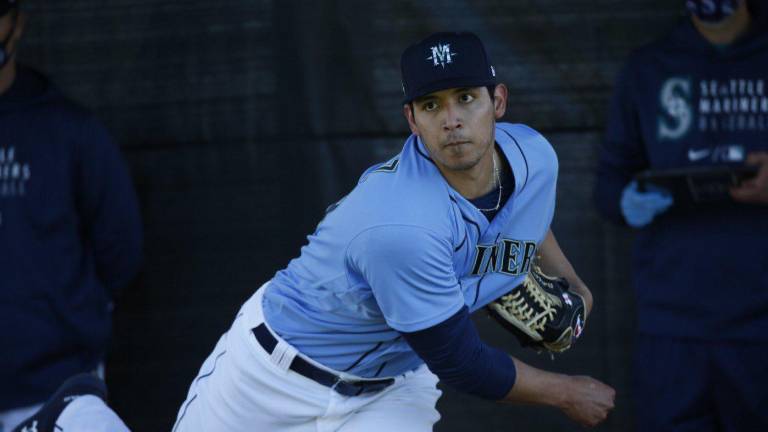 El sinaloense Andrés Muñoz logró su primer crédito desde la temporada 2019 en las mayores.
