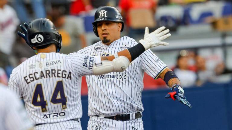 Ramiro Peña conectó su primer jonrón de la temporada con Sultanes de Monterrey, en la LMB.