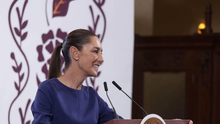 Claudia Sheinbaum Pardo asegura que su Gobierno no busca nacionalizar TV Azteca.