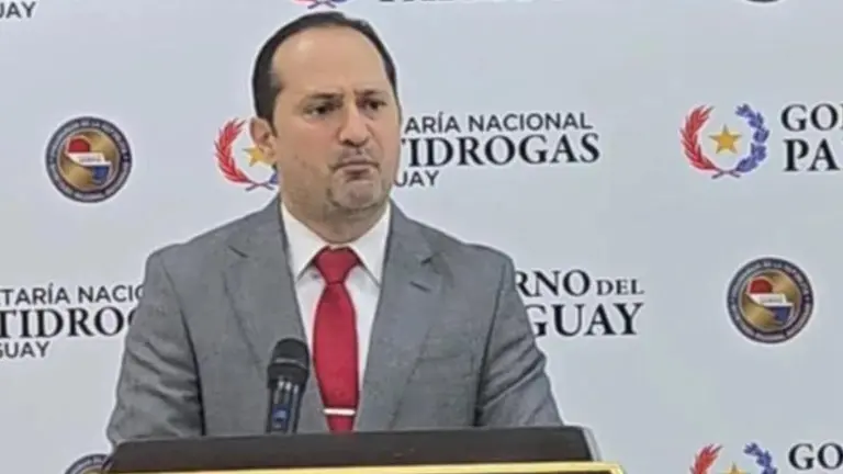 Jalil Rachid, Secretario Nacional Antidrogas del Gobierno de Paraguay.