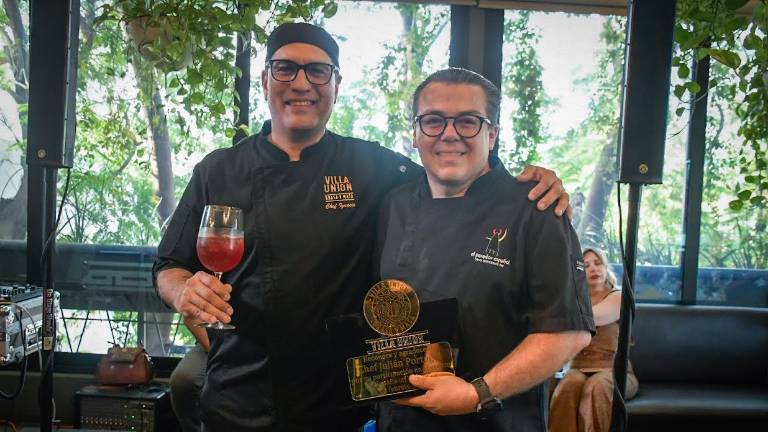 Los chefs Ignacio Osuna y Julián Portugal.