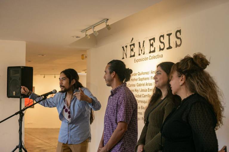 Concluye en la GAALS, la expo colectiva de arte ‘Némesis’