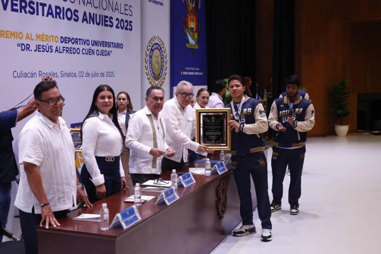 Reconocen a deportistas universitarios ganadores en Campeonato ANUIES 2025