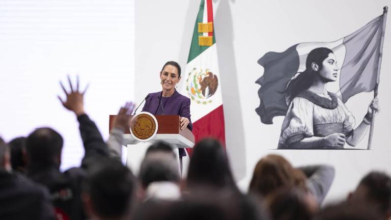 La Presidenta de México Claudia Sheinbaum Pardo cuestiona los acuerdos de Estados Unidos con Ovidio Guzmán.