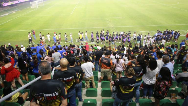 El estadio Kraken fue el escenario de la ceremonia inaugural.