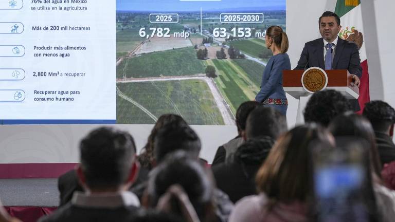 El Gobierno de México presenta el programa de tecnificación de campo.