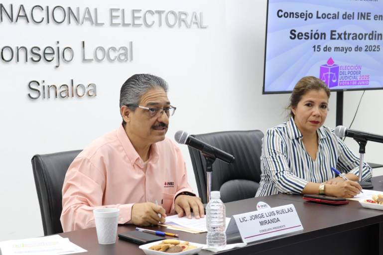 Asegura INE Sinaloa integración de casillas en todo el estado para elección del Poder Judicial, pese a la violencia